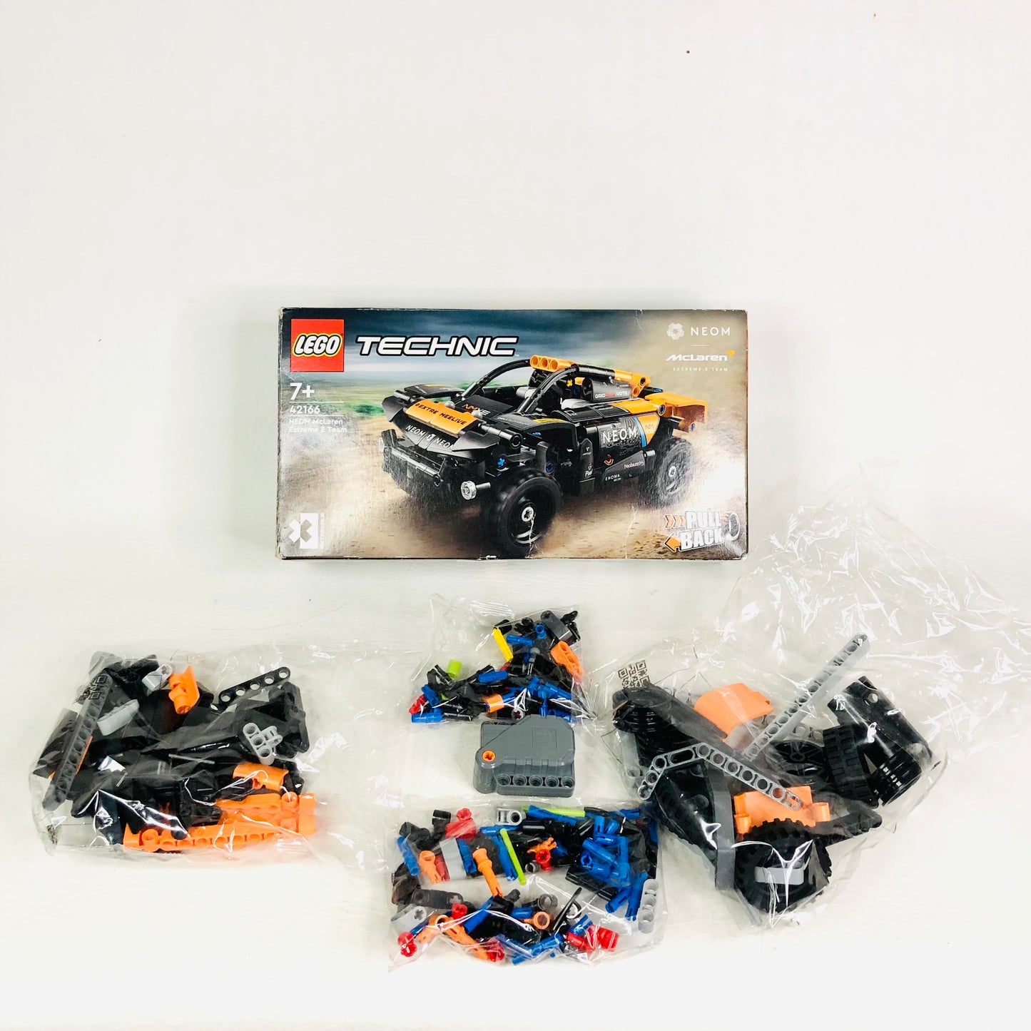 LEGO TECHNIC: Neom Mclaren Extreme E Race Car (42166) Bags Unopened See Description