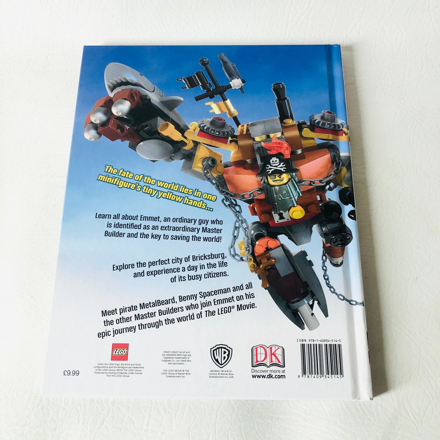 The Lego Movie: The Essential Guide by Hannah Dolan (DK Books Hardback 2014) Book