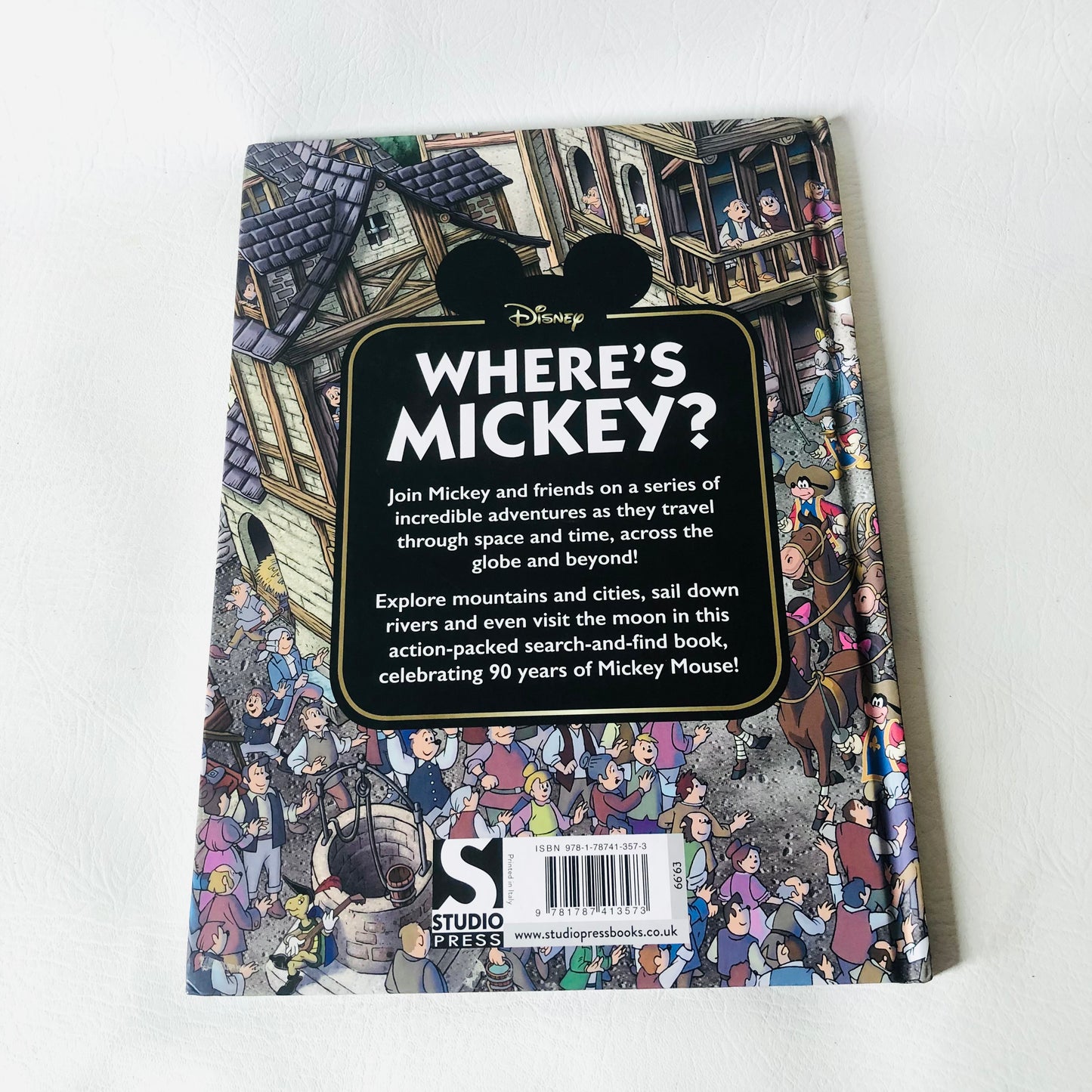 Where's Mickey?: A Disney search & find activity book by Walt Disney Company HB Book