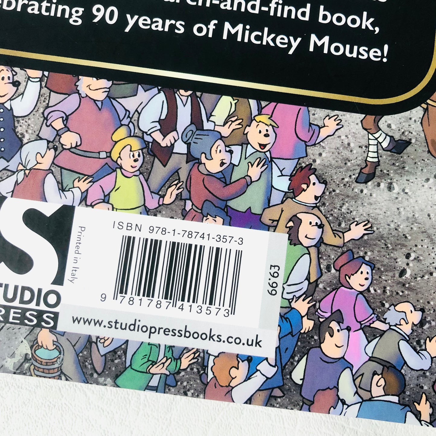 Where's Mickey?: A Disney search & find activity book by Walt Disney Company HB Book