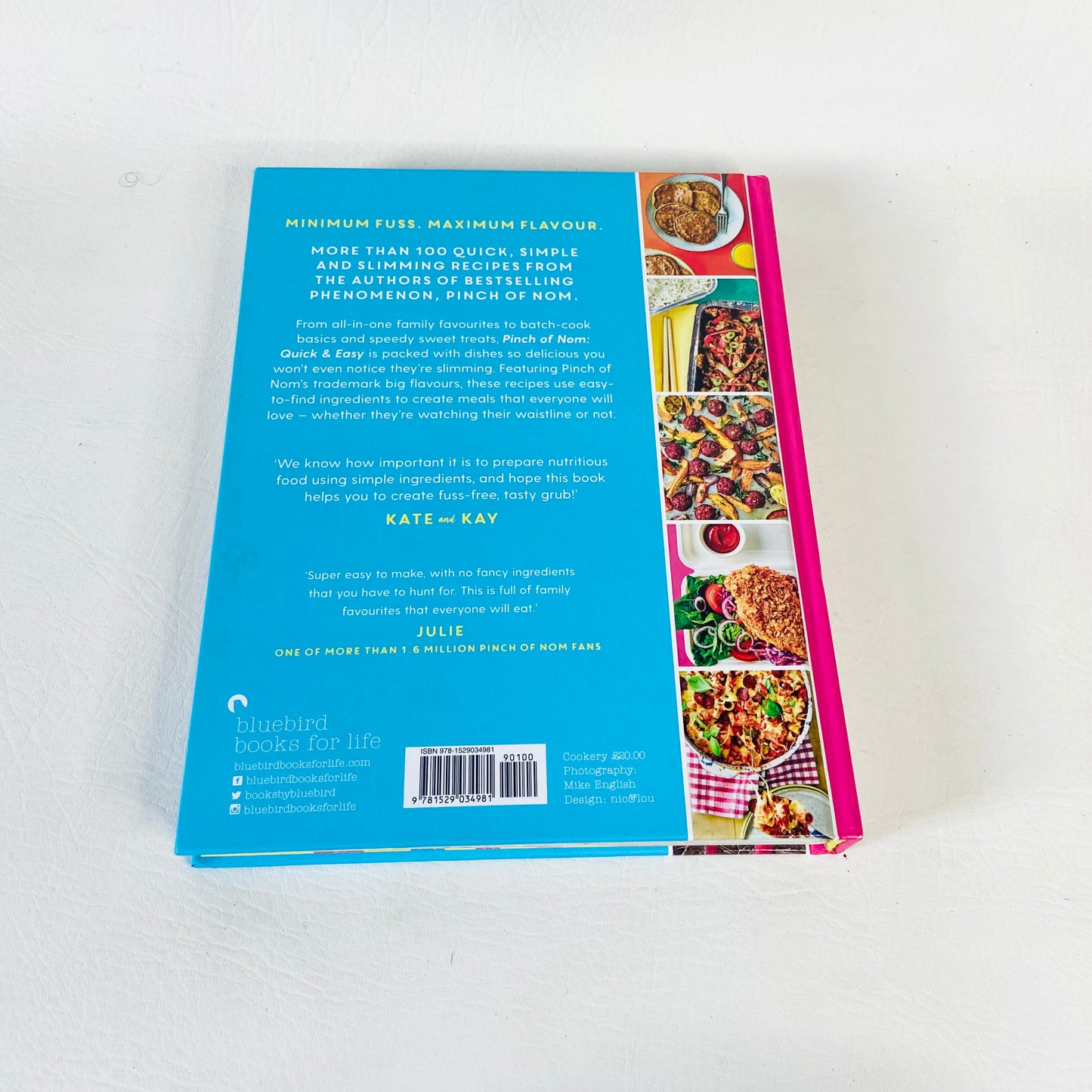Pinch of Nom | Quick & Easy 100 Slimming Recipes | Kay Featherstone Kate Allinson |Hardback Cookbook 2020
