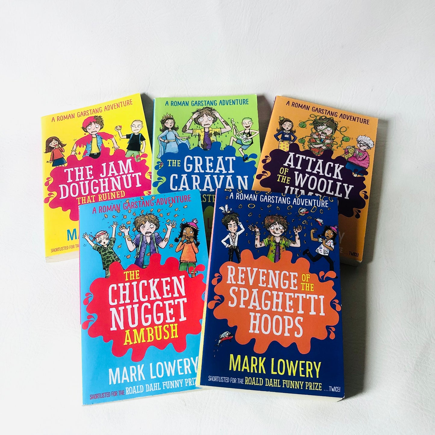 Roman Garstang Disasters Adventure Series 5 Books Collection Set By Mark Lowery