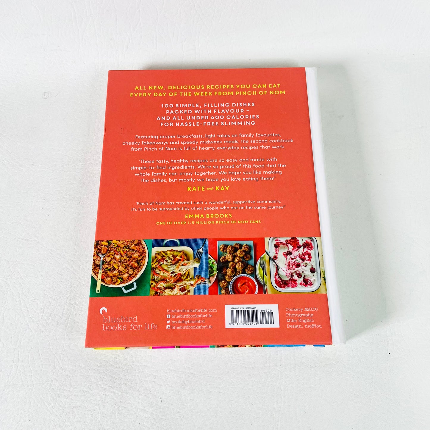 Pinch of Nom | Everyday Light 100 Slimming Recipes | Kay Featherstone Kate Allinson | Hardback Cookbook