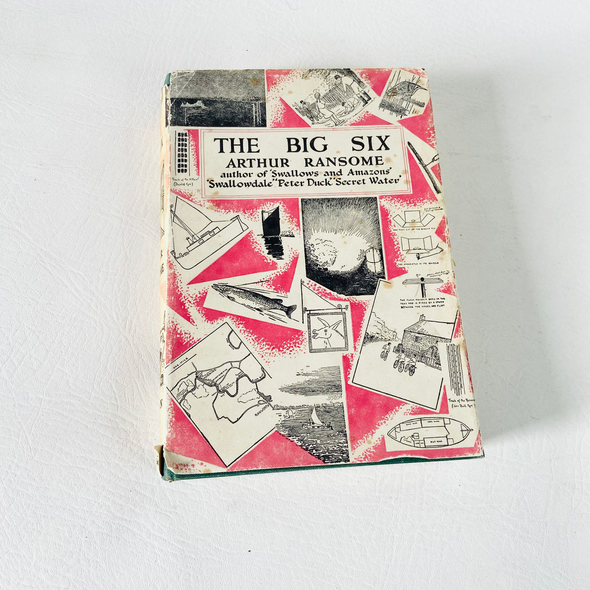 The Big Six | Arthur Ransome | 10th impression 1952 | Norfolk Broads Coot Club | Vintage | Amazon & Swallows