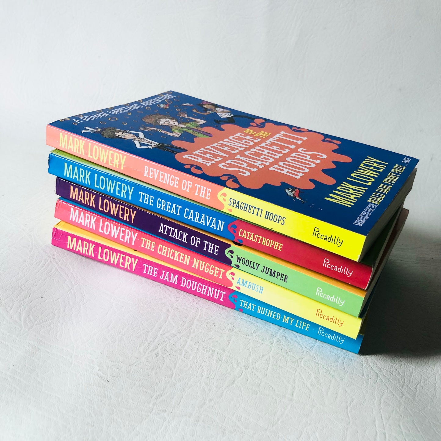 Roman Garstang Disasters Adventure Series 5 Books Collection Set By Mark Lowery