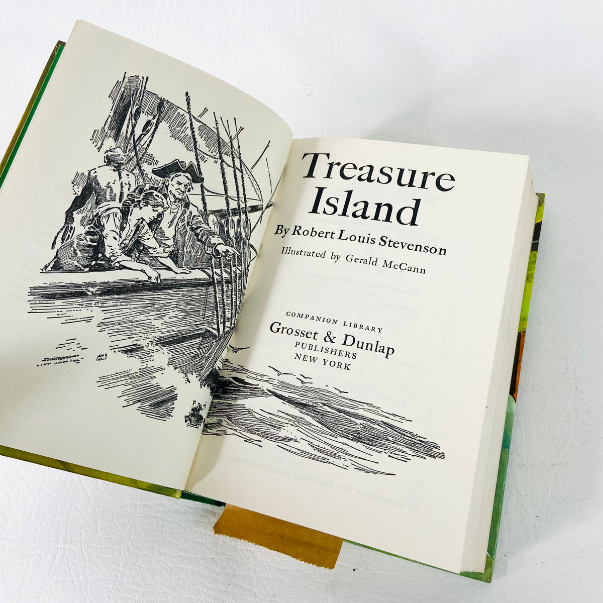 Gulliver’s Travels / Treasure Island | Companion Library 2-In-1 | Hardcover | Vintage 1963