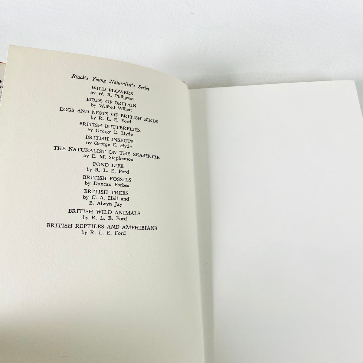 British Butterflies Book | George E Hyde | Hardcover Hardback | Vintage 1960