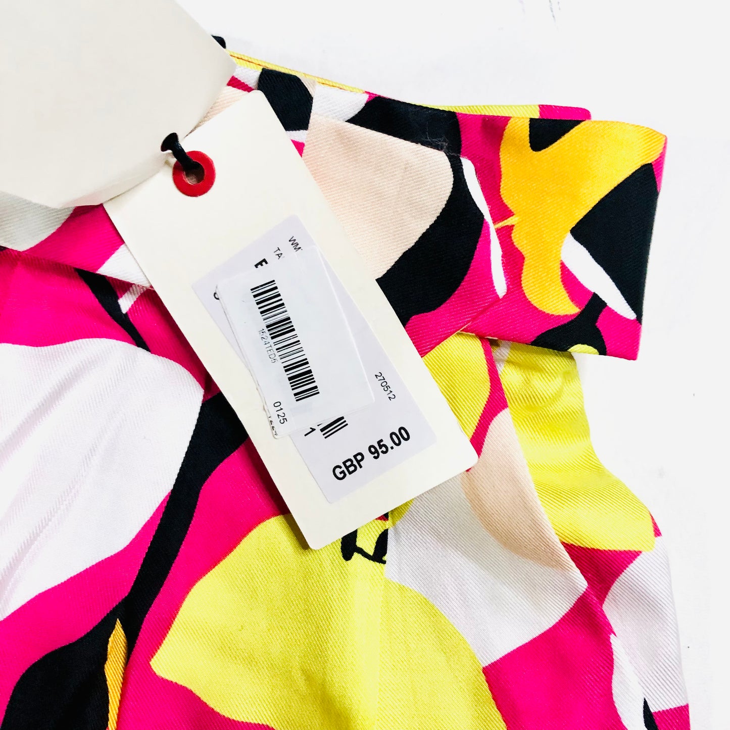 Ted Baker Thiana Belted Floral Print Shorts Pink & Yellow Size 0 (UK 6-8) NEW