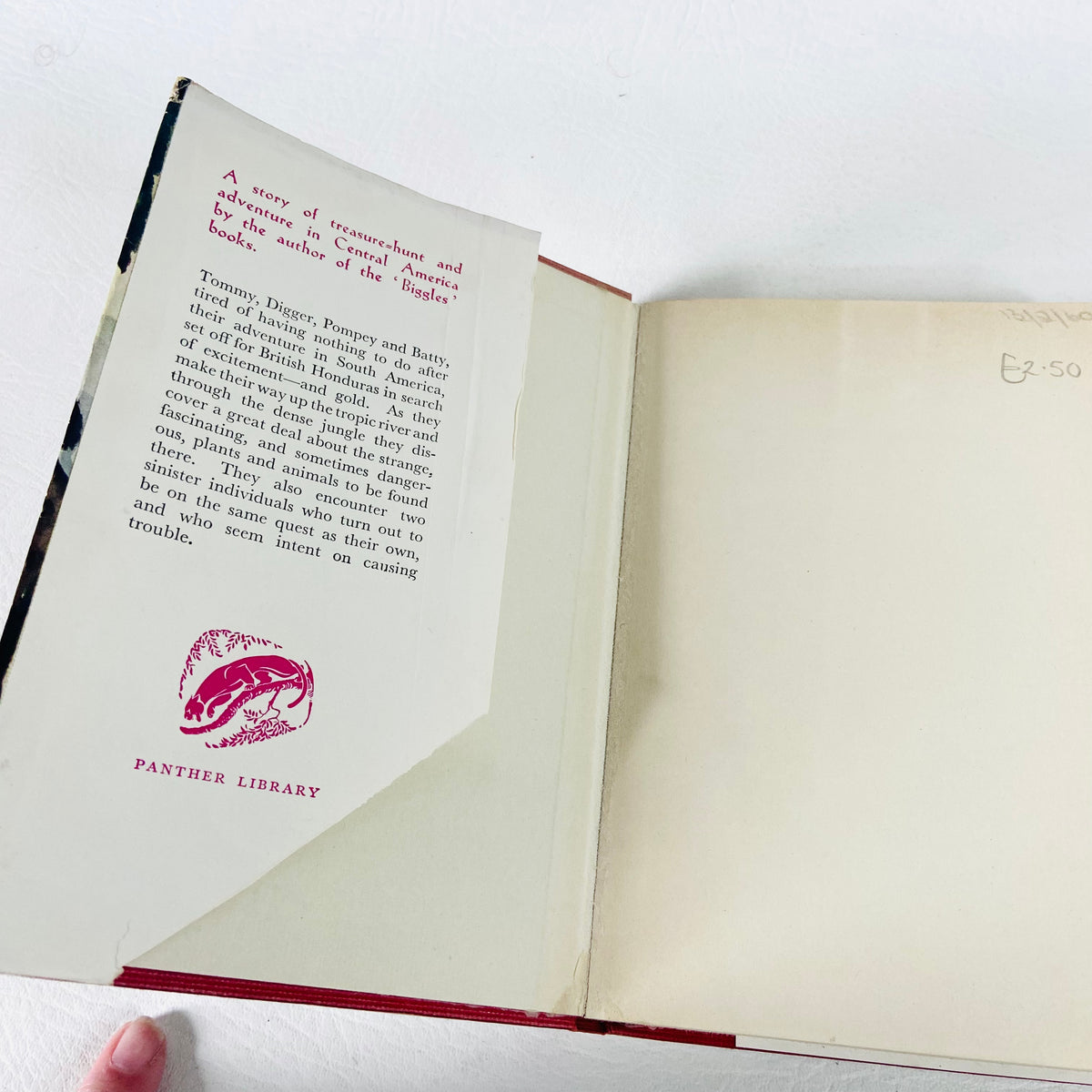 Adventure Unlimited | Captain W. E. Johns | Hardcover Hardback | Dust Jacket | Vintage 1958