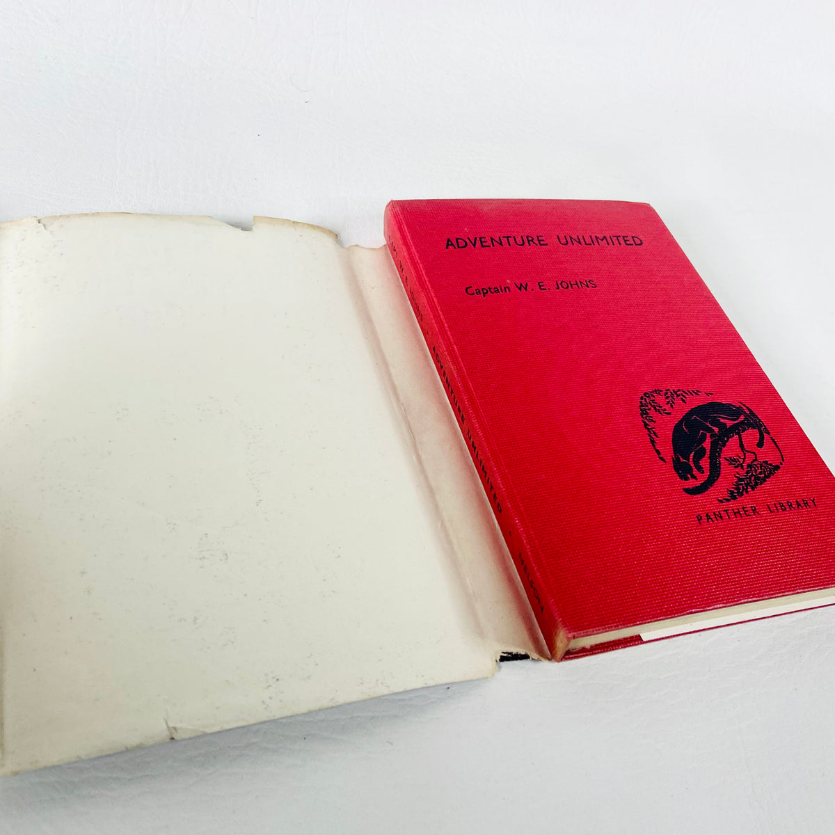 Adventure Unlimited | Captain W. E. Johns | Hardcover Hardback | Dust Jacket | Vintage 1958