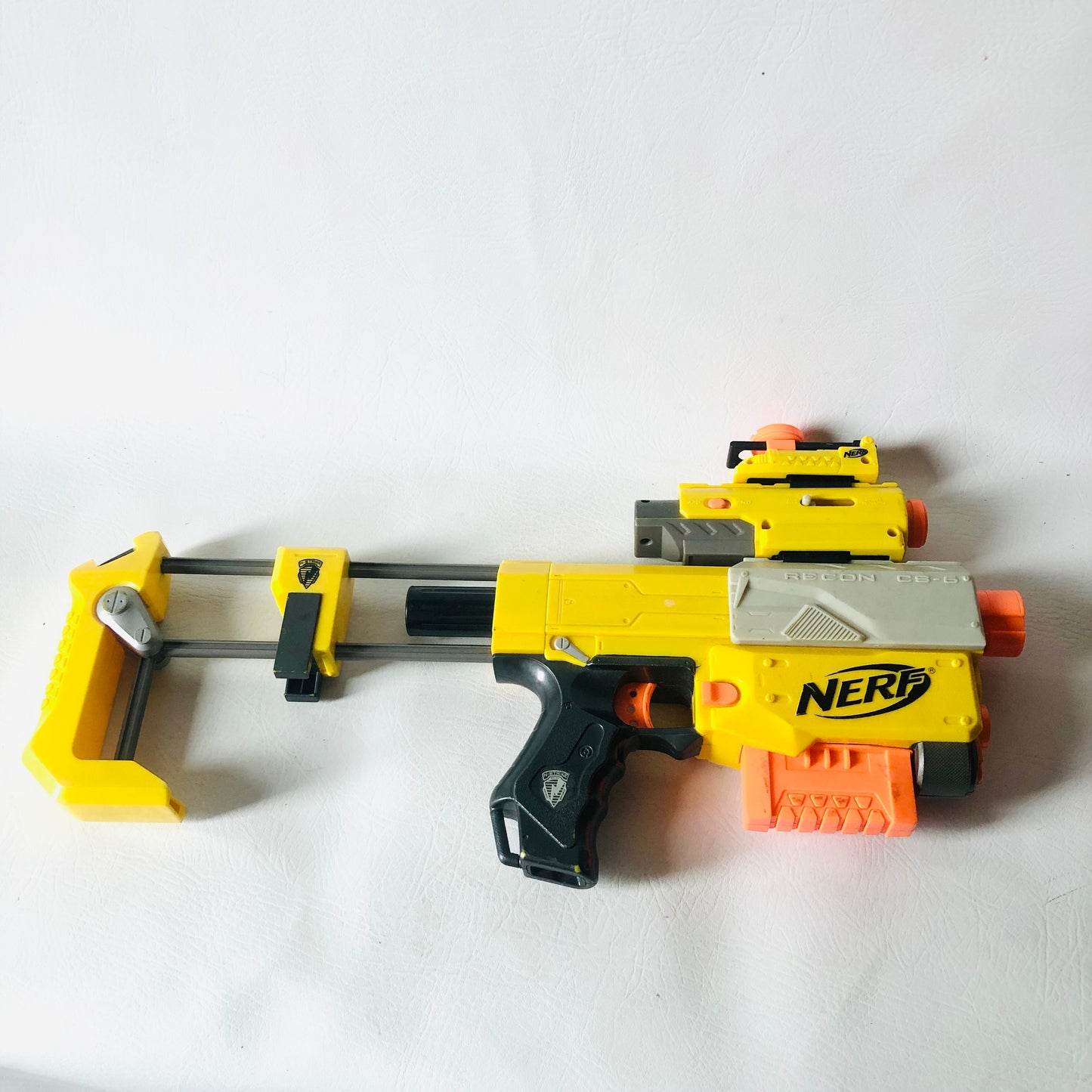 Nerf N-strike Blaster Dart Gun - Recon CS 6 - Tested Removable Attachments Mods