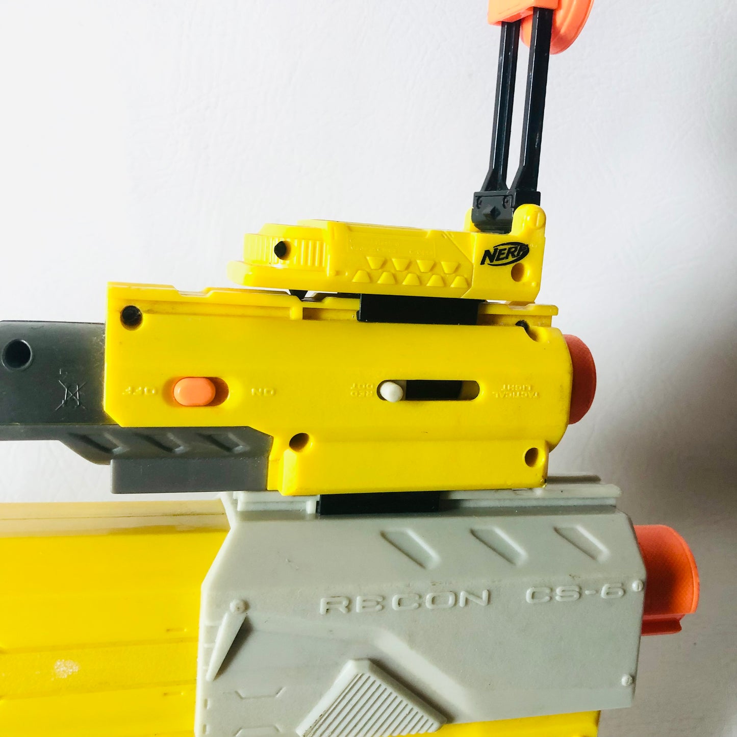 Nerf N-strike Blaster Dart Gun - Recon CS 6 - Tested Removable Attachments Mods