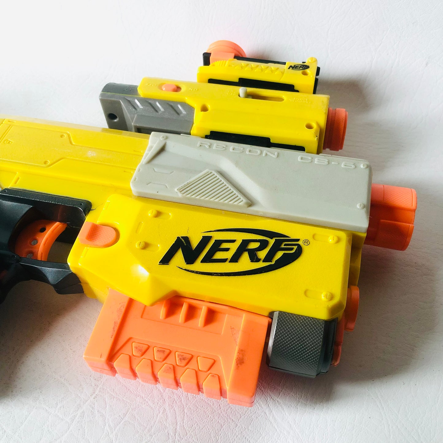 Nerf N-strike Blaster Dart Gun - Recon CS 6 - Tested Removable Attachments Mods