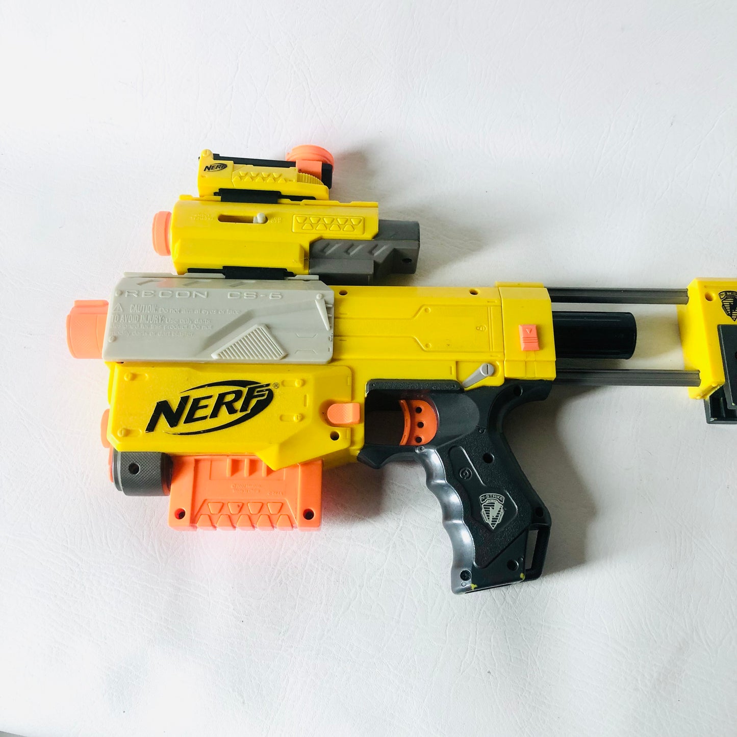 Nerf N-strike Blaster Dart Gun - Recon CS 6 - Tested Removable Attachments Mods