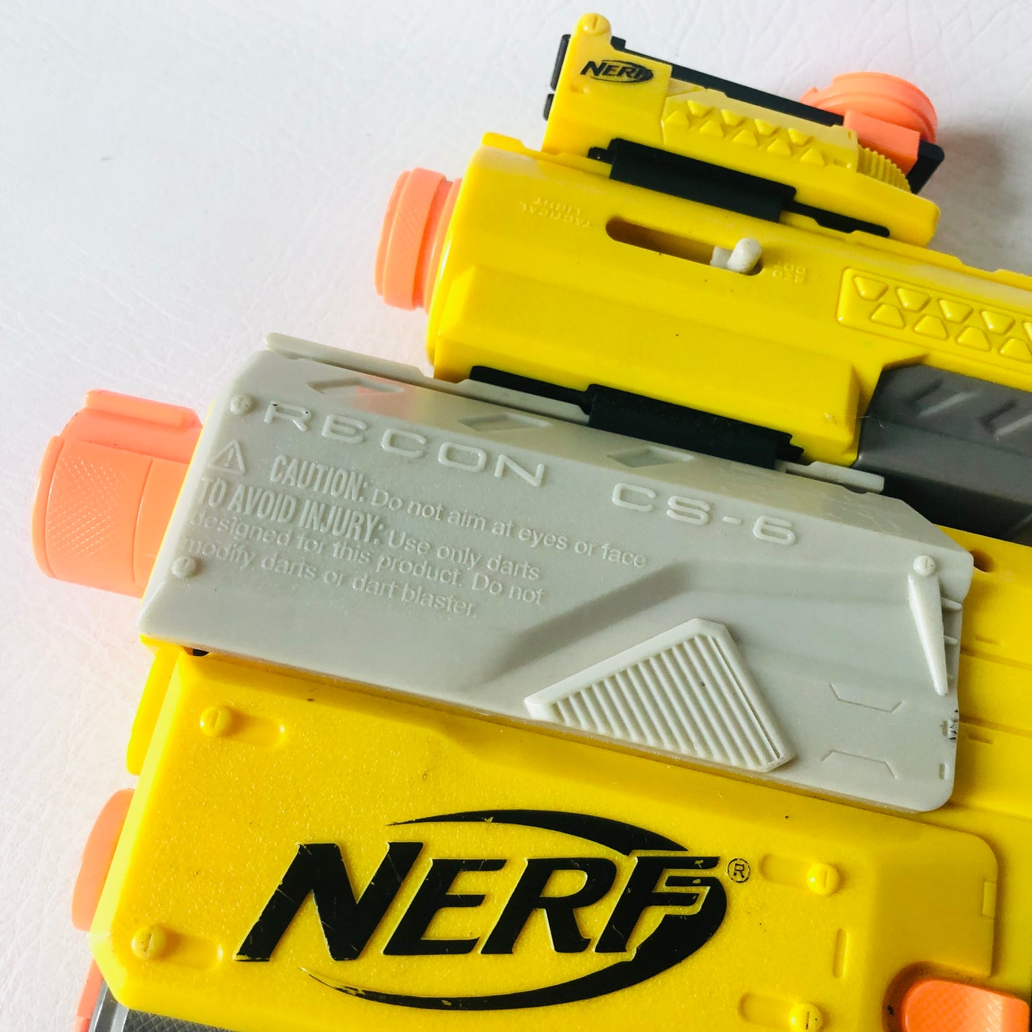 Nerf N-strike Blaster Dart Gun - Recon CS 6 - Tested Removable Attachments Mods
