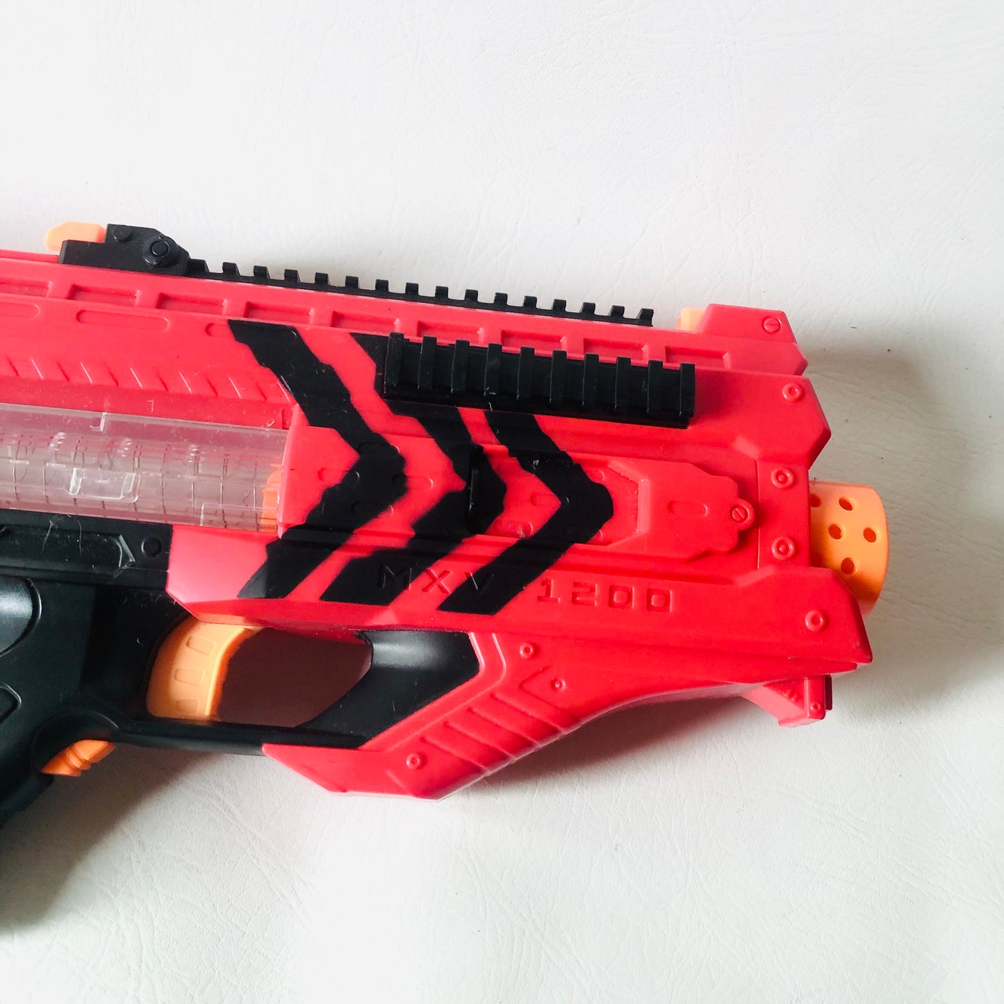 Nerf Rival Zeus MXV-1200 Ball Blaster (Team Red) | Motorised | High-Impact