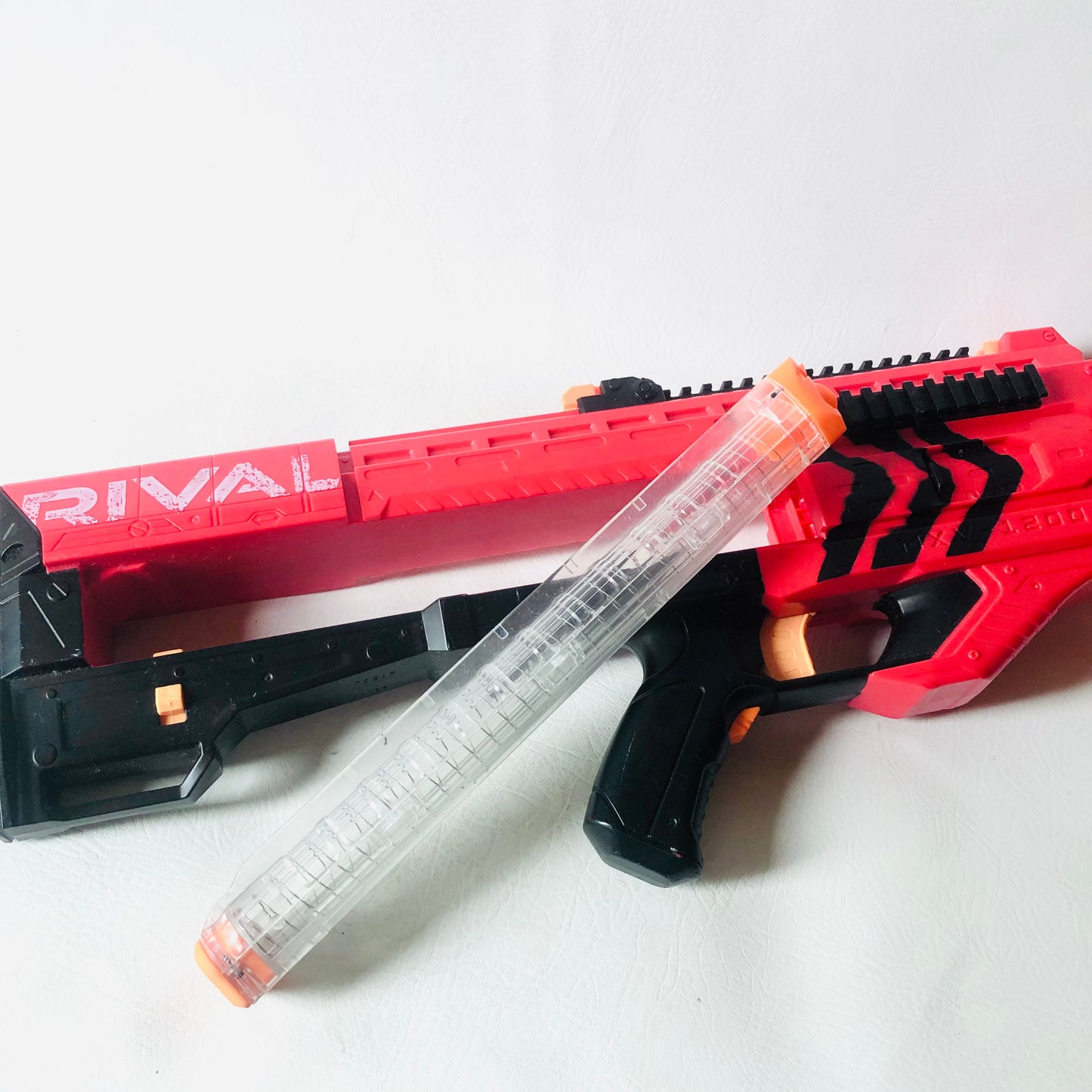 Nerf Rival Zeus MXV-1200 Ball Blaster (Team Red) | Motorised | High-Impact