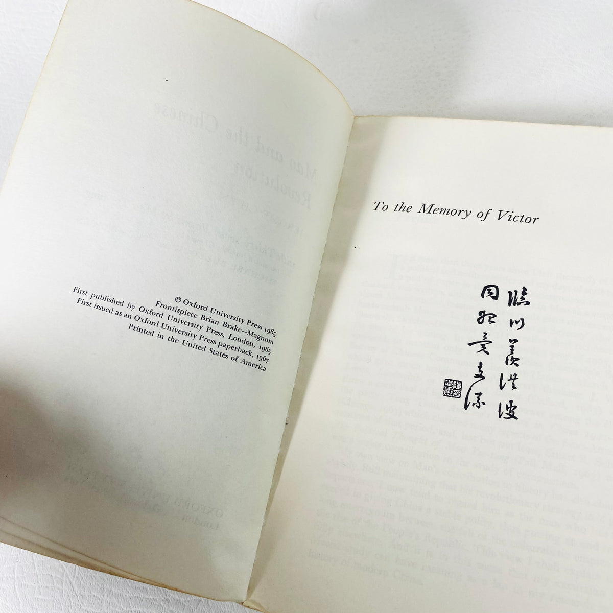 Mao And The Chinese Revolution | Jerome Ch’en | Vintage 1976 | Oxford University Press | Paperback
