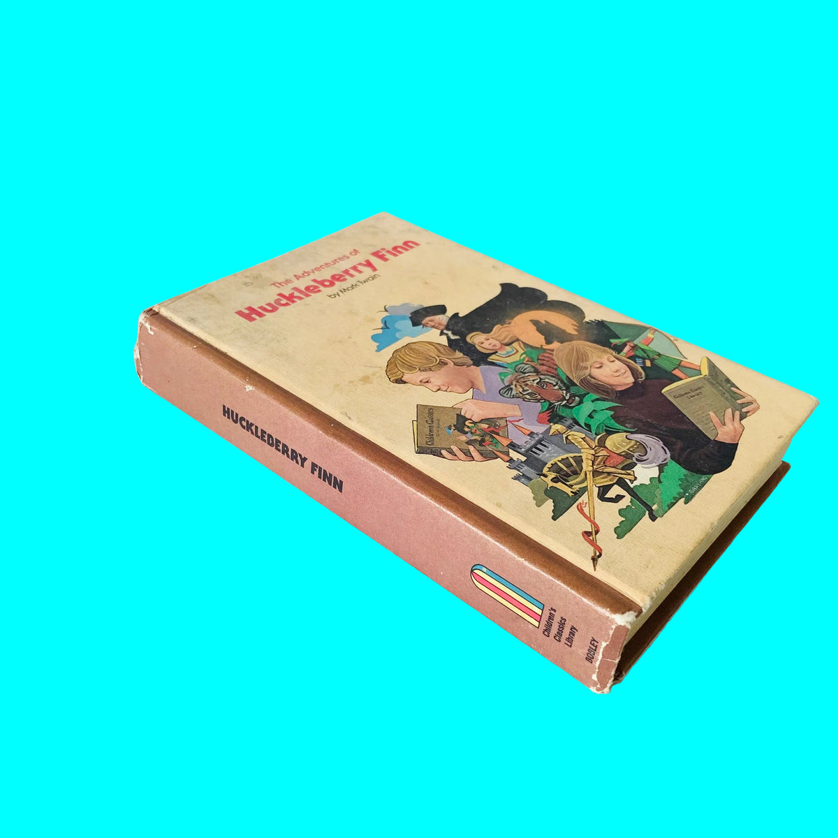 The Adventures of Huckleberry Finn | Mark Twain  | Vintage 1979 | Children’s Classics Library | Hardback