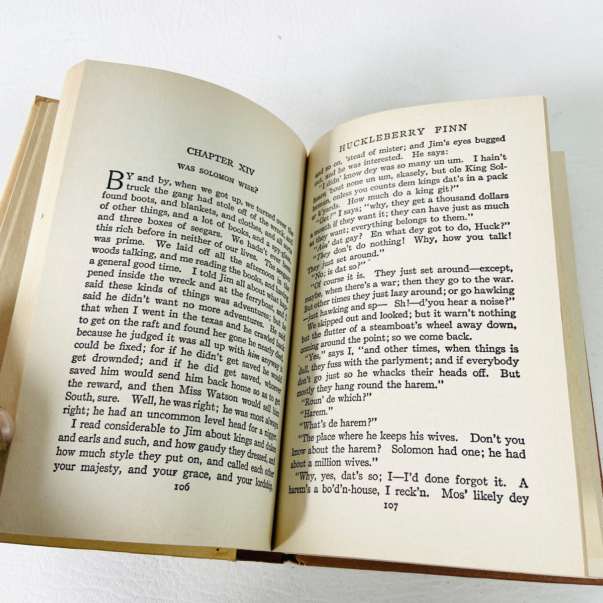 The Adventures of Huckleberry Finn | Mark Twain  | Vintage 1979 | Children’s Classics Library | Hardback