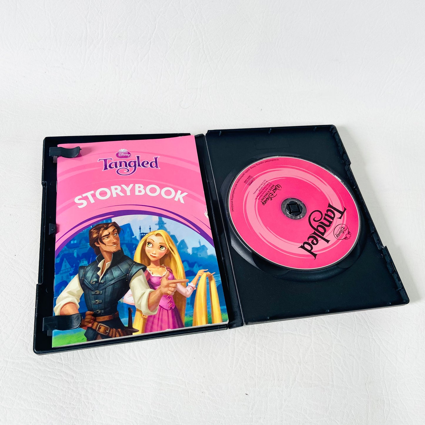 Disney | 3x Read to Me Book & CD Bundle | Kids Young Reader | Travel Audiobook | Tangled Sleeping Beauty Cinderella