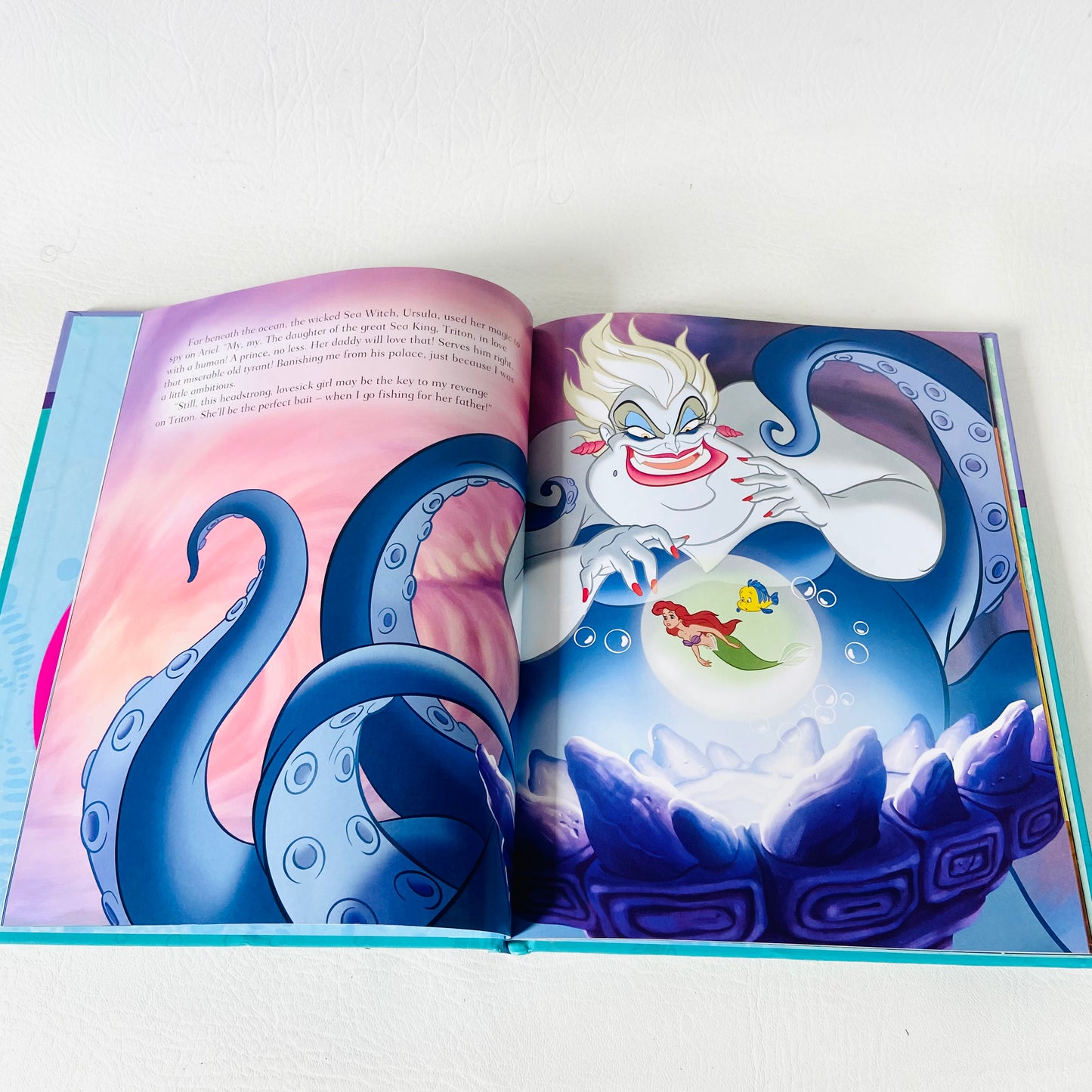 Disney Princess | 2x Read Along Book & CD Bundle | Kids Young Reader | Little Mermaid & Snow White