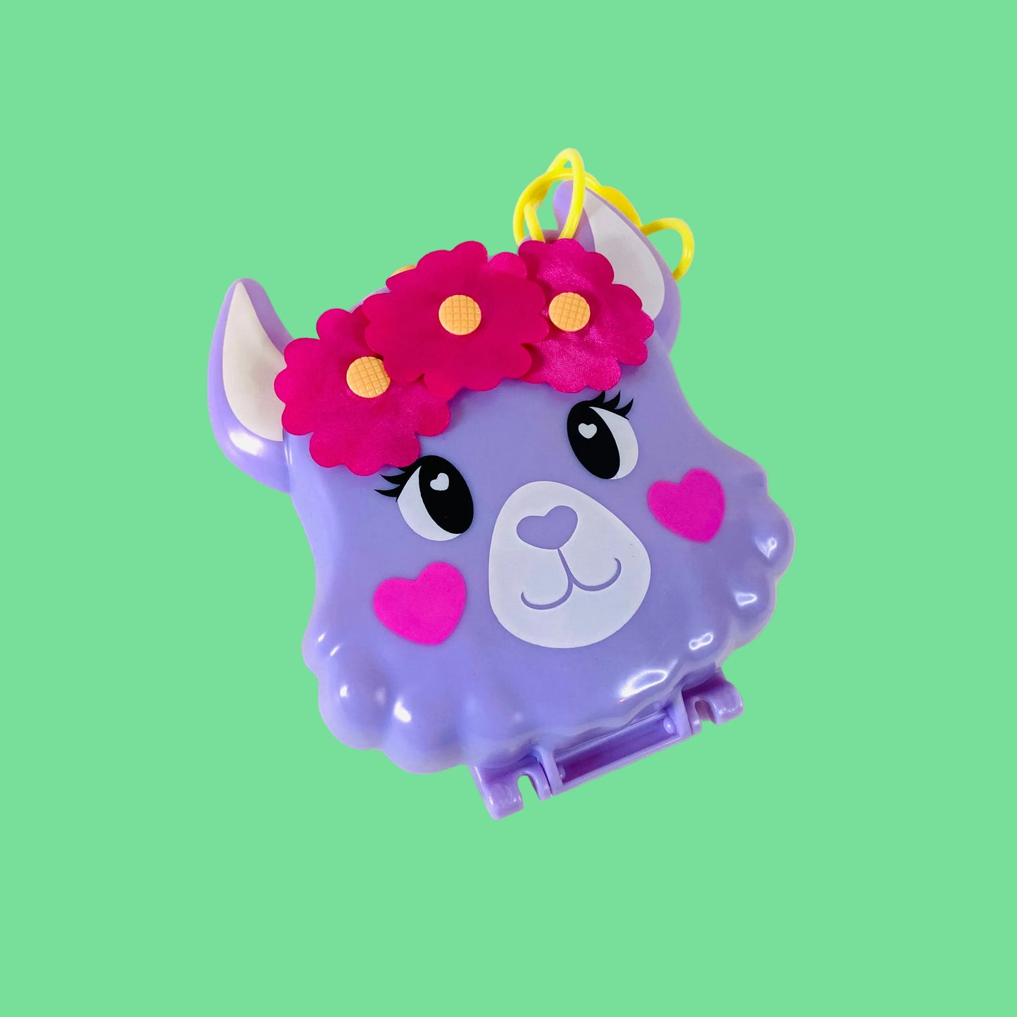 Polly Pocket | Camp Adventure Llama Compact | Playset With Figures & Accessories | 60% Complete