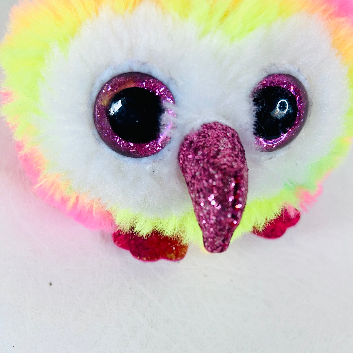 Ty Beanie Balls | Owen The Rainbow Owl | Plush Soft Toy | 9cm | 2023