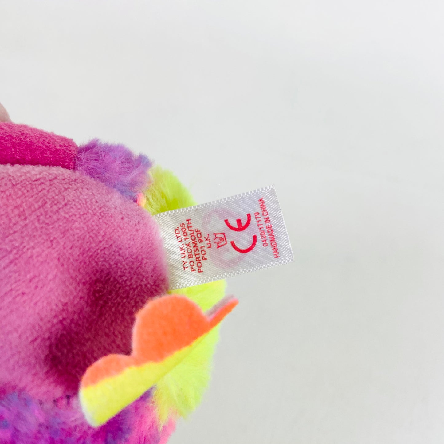 Ty Beanie Balls | Owen The Rainbow Owl | Plush Soft Toy | 9cm | 2023