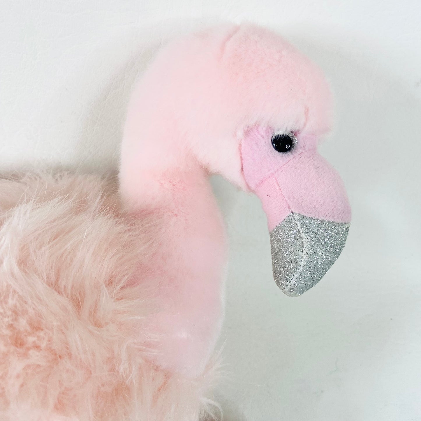 John Lewis | Pink & Silver | Flamingo | Soft Plush Toy | 15" / 38cm