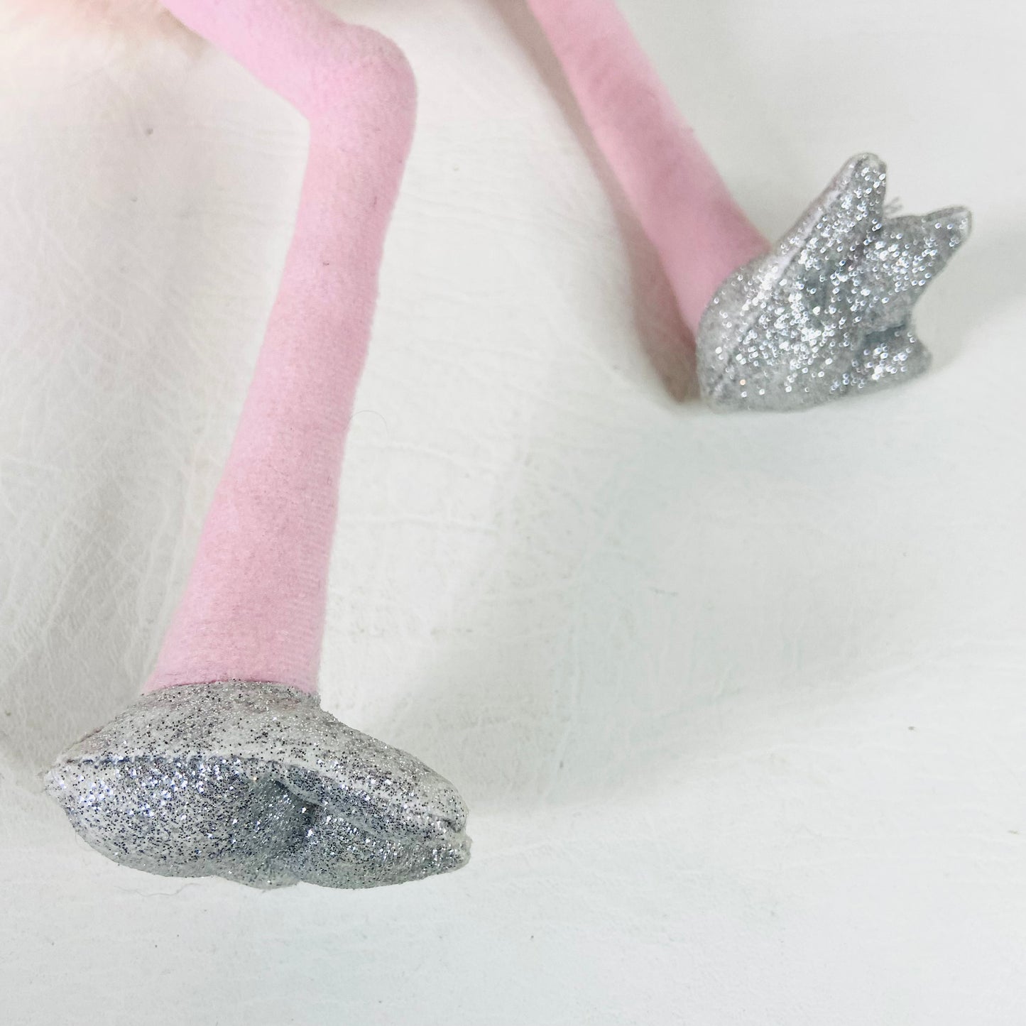 John Lewis | Pink & Silver | Flamingo | Soft Plush Toy | 15" / 38cm