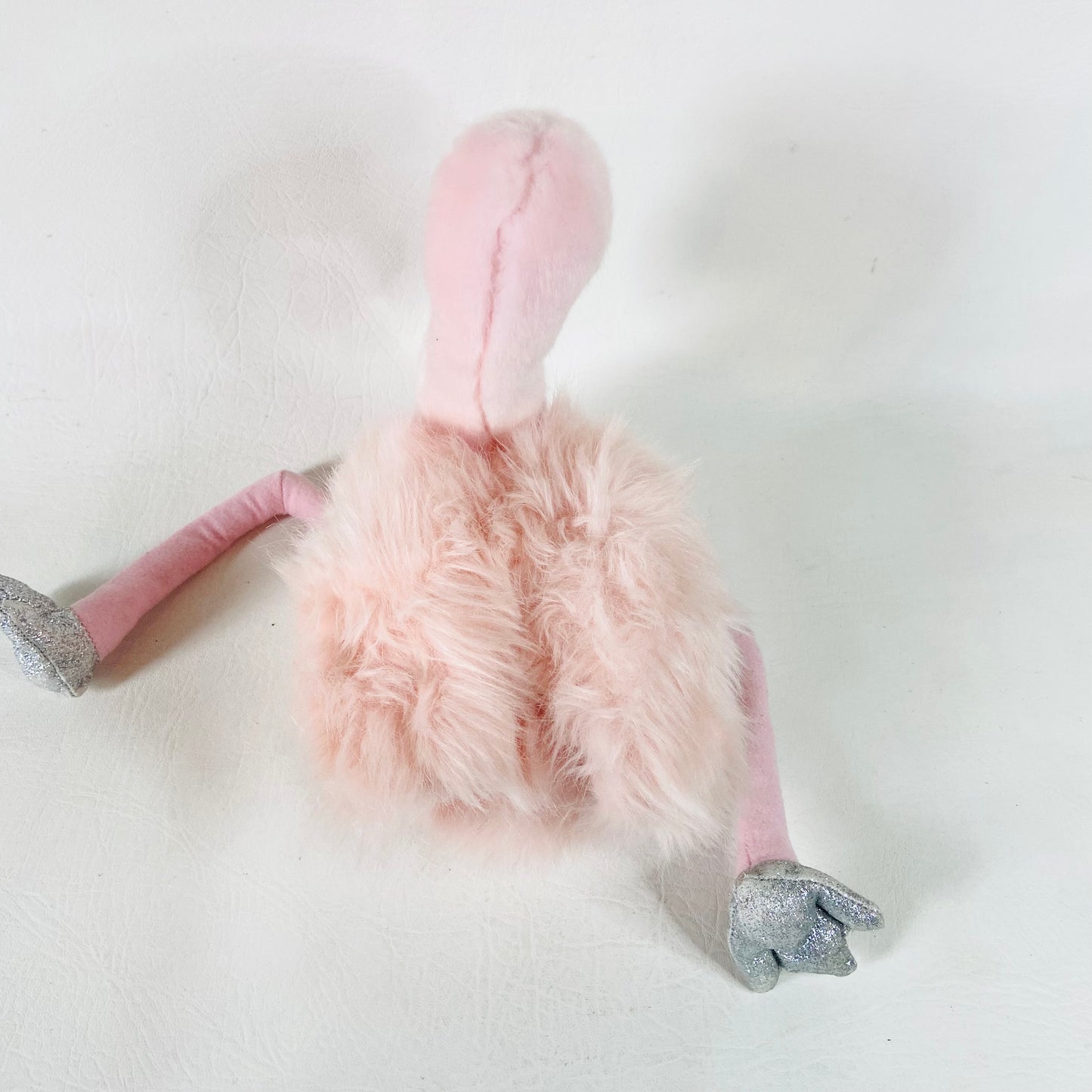 John Lewis | Pink & Silver | Flamingo | Soft Plush Toy | 15" / 38cm