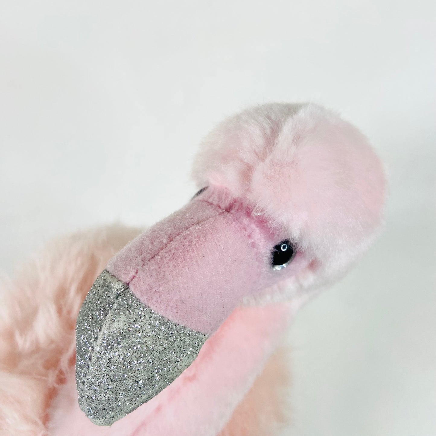 John Lewis | Pink & Silver | Flamingo | Soft Plush Toy | 15" / 38cm
