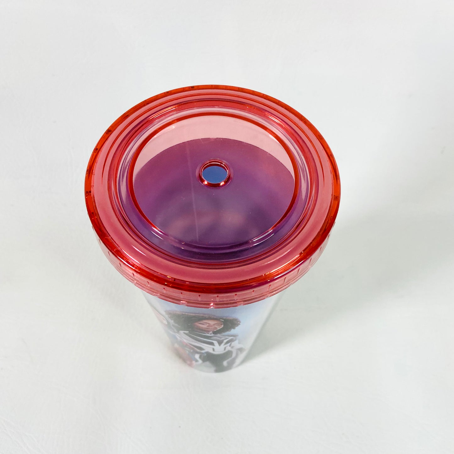 The Marvels | Odeon Exclusive | Collectors Cup  | Sipper Cup Tumbler With Lid | Official Licensed | Red & Blue
