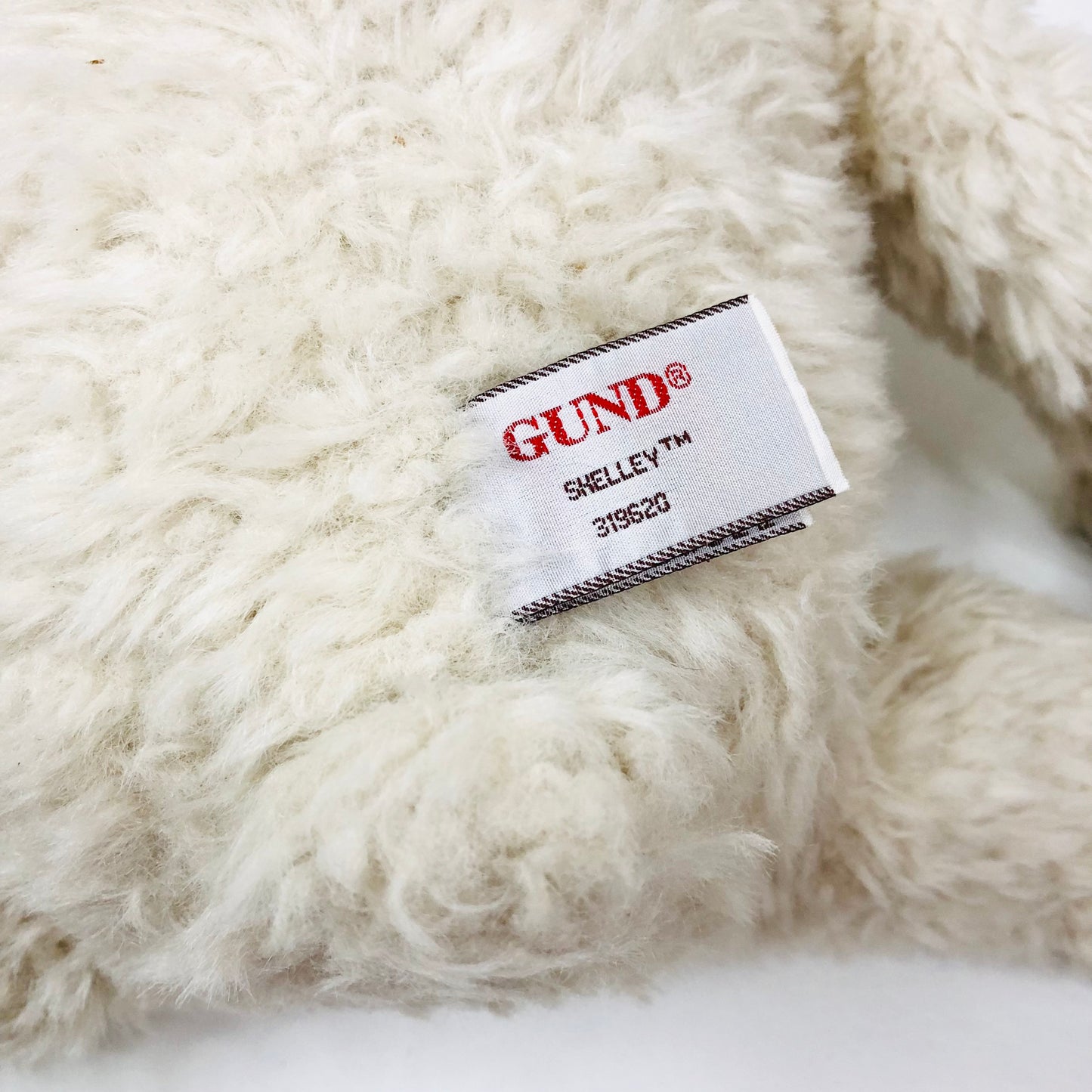 Gund Cream Shelley Classic Teddy Bear Retired Cuddly Traditional