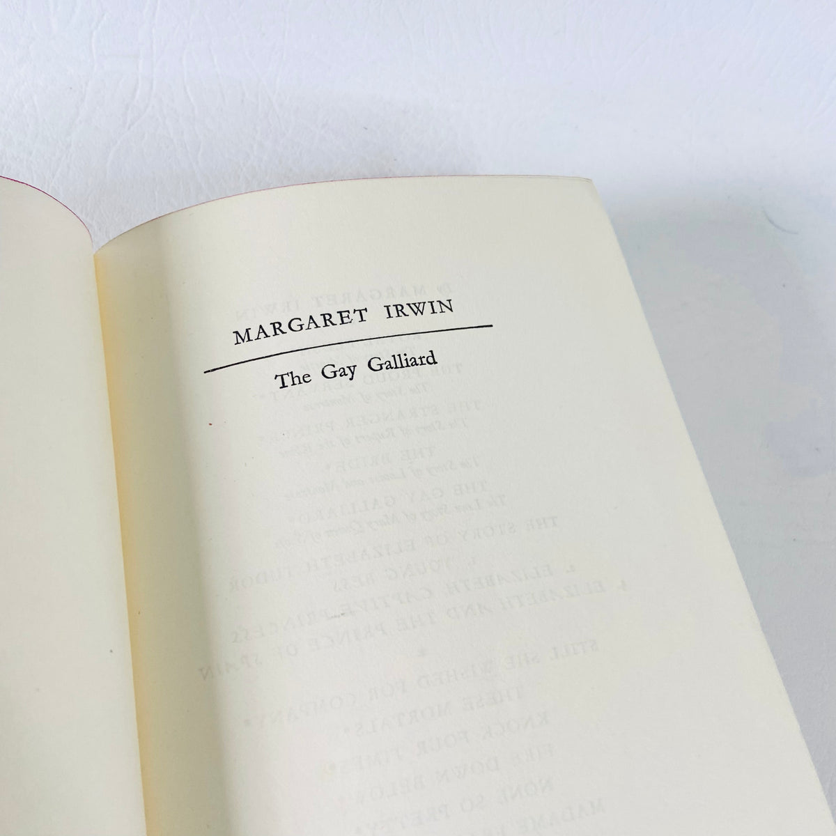 The Gay Galliard | Margaret Irwin | Hardback Dustjacket | Chatto & Windus | Vintage 1956