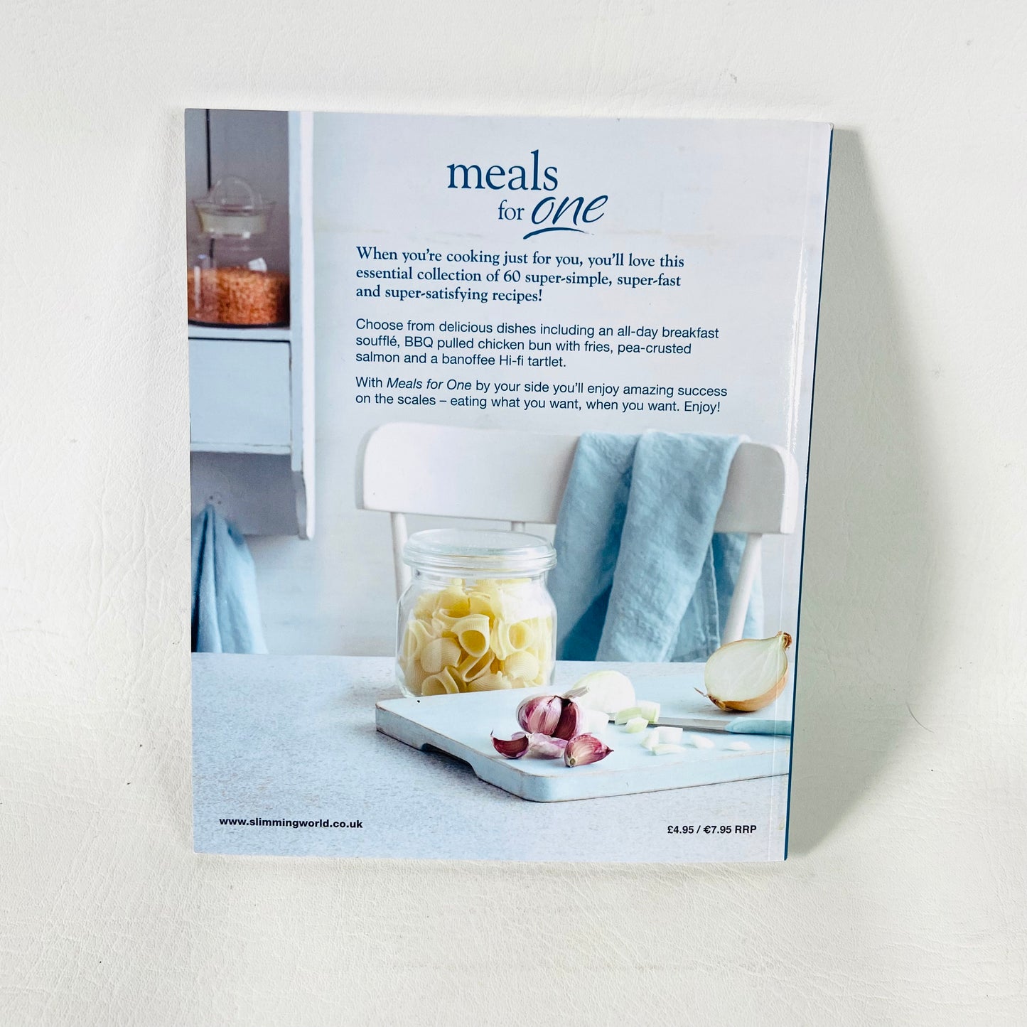 Slimming World's Meals for One Cookbook | 60 Sensational Dinners & Desserts | Official Recipe Cookbook | Dieting | Paperback