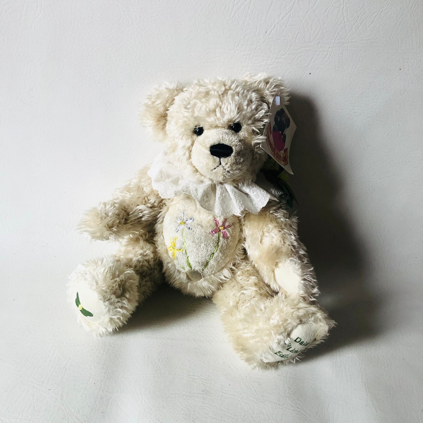 Vintage Metro Soft Toys UK Daisy 4th Limited Edition Jointed 13" Bear With Tag 2002