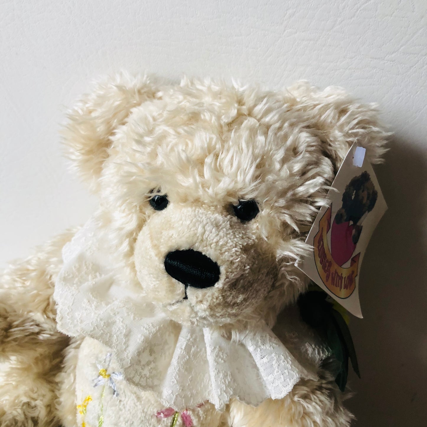 Vintage Metro Soft Toys UK Daisy 4th Limited Edition Jointed 13" Bear With Tag 2002
