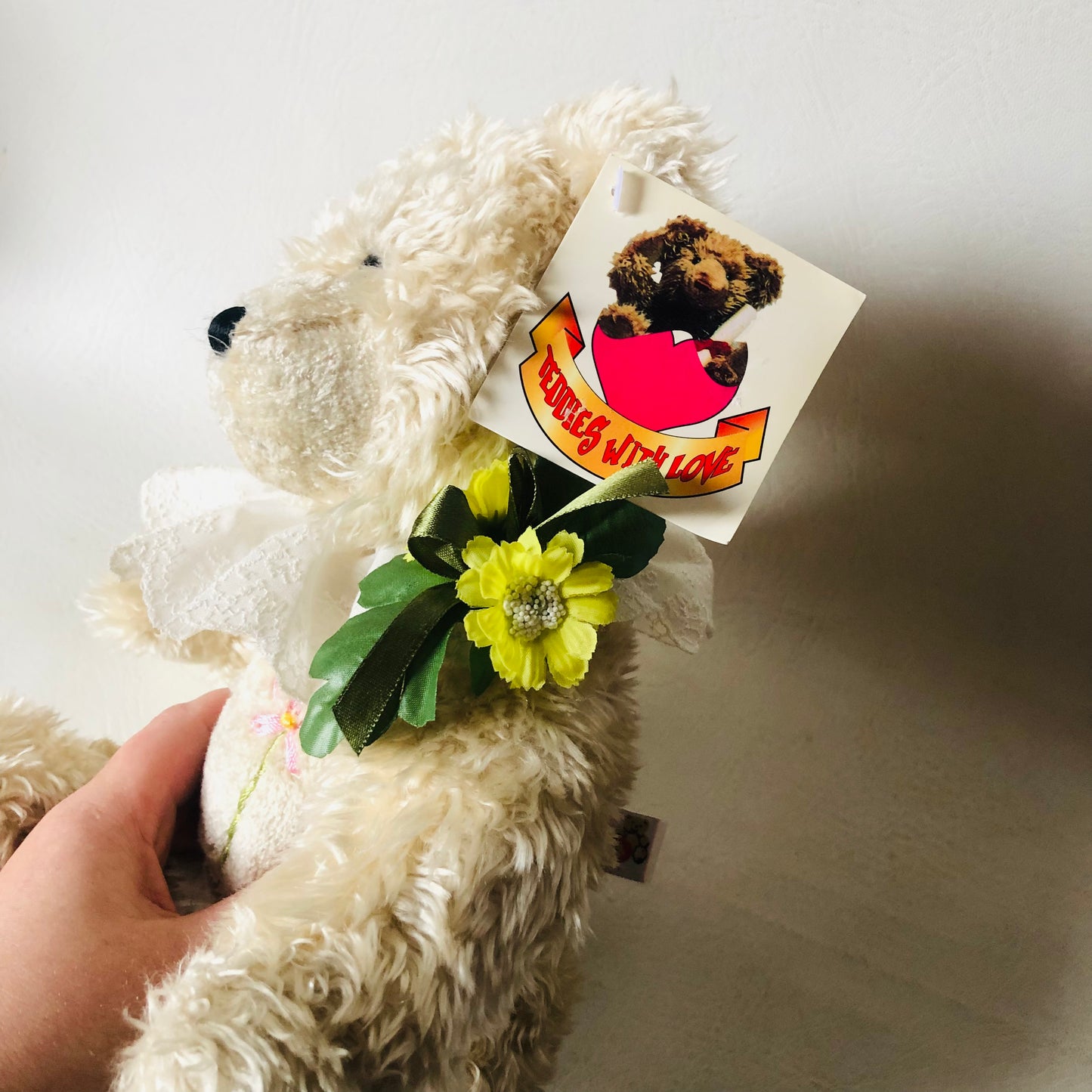 Vintage Metro Soft Toys UK Daisy 4th Limited Edition Jointed 13" Bear With Tag 2002