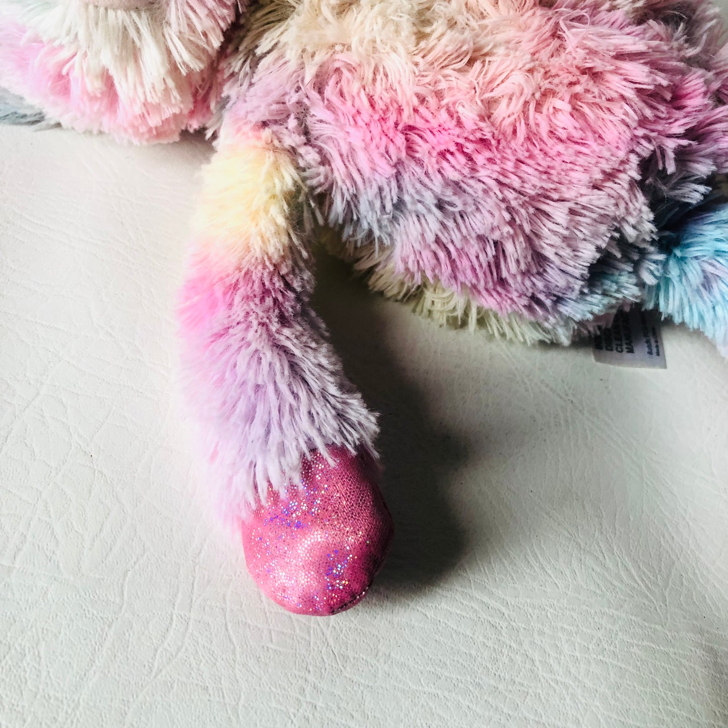 Warmies Pink Rainbow Unicorn Microwaveable Soft Toy Plush Approx 15" Heatable