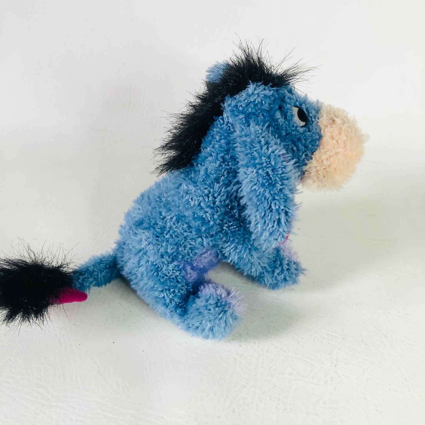 Disney Store Winnie The Pooh Eeyore Fluffy Plush Soft Toy 7” Official