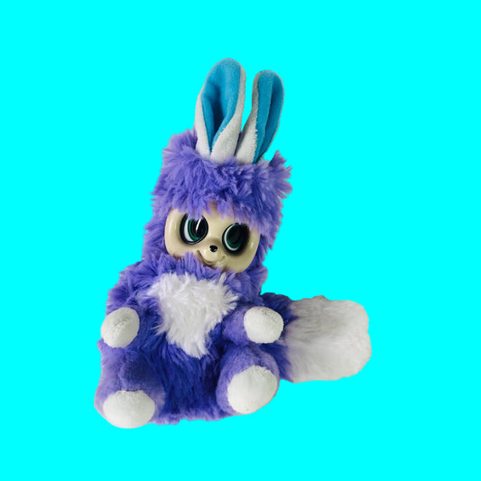 Kiki Dreamstars Purple Bush Baby World Toy With Movable Eyes & Ears