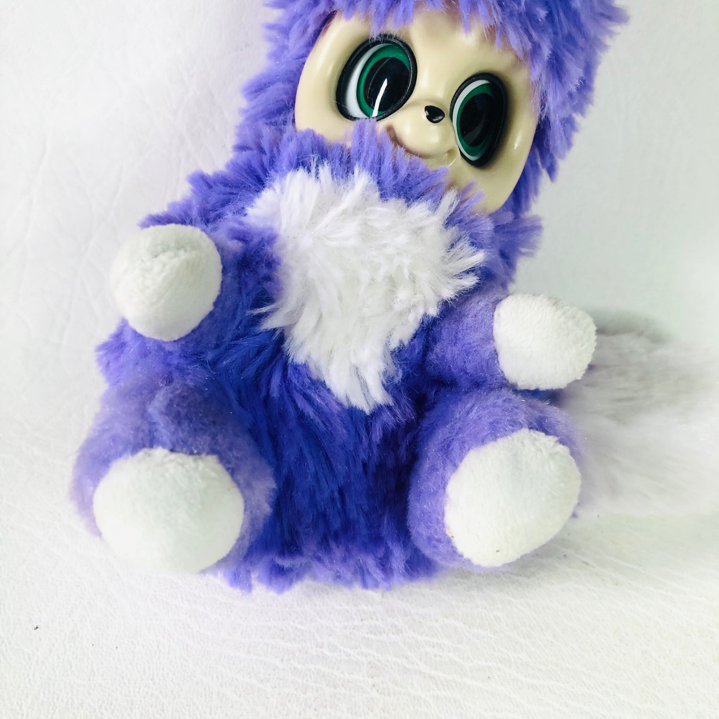 Kiki Dreamstars Purple Bush Baby World Toy With Movable Eyes & Ears