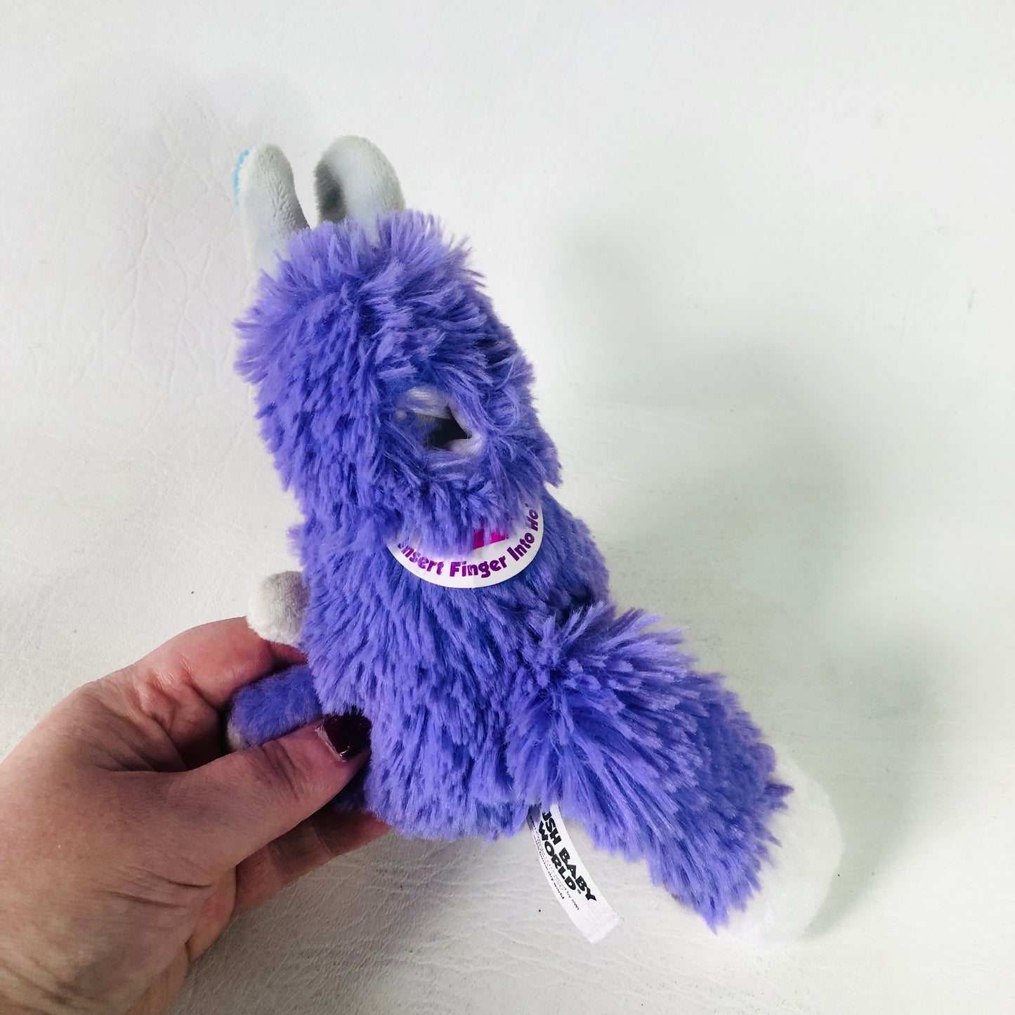 Kiki Dreamstars Purple Bush Baby World Toy With Movable Eyes & Ears