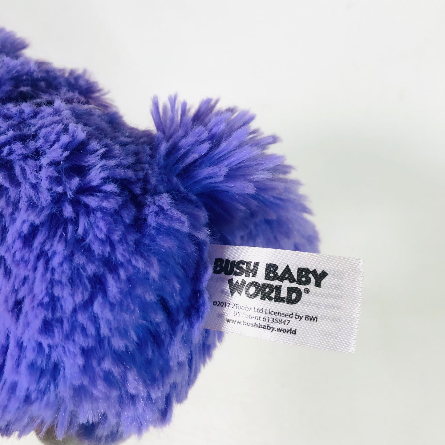 Kiki Dreamstars Purple Bush Baby World Toy With Movable Eyes & Ears