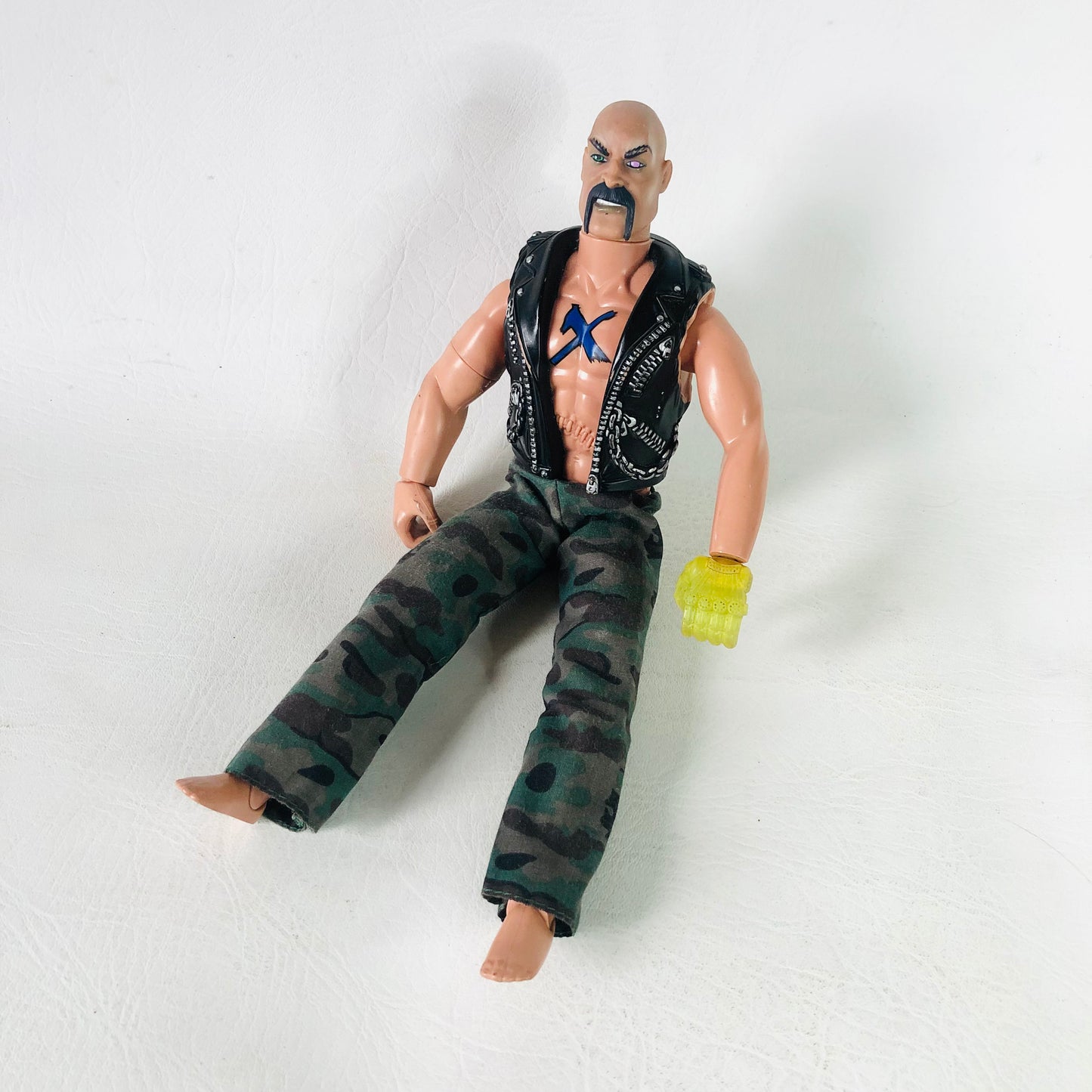 Vintage Action Man Dr X 11" Figure With Yellow Hand Hasbro International 1997