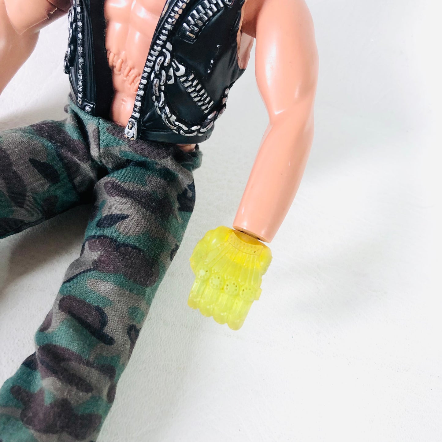 Vintage Action Man Dr X 11" Figure With Yellow Hand Hasbro International 1997