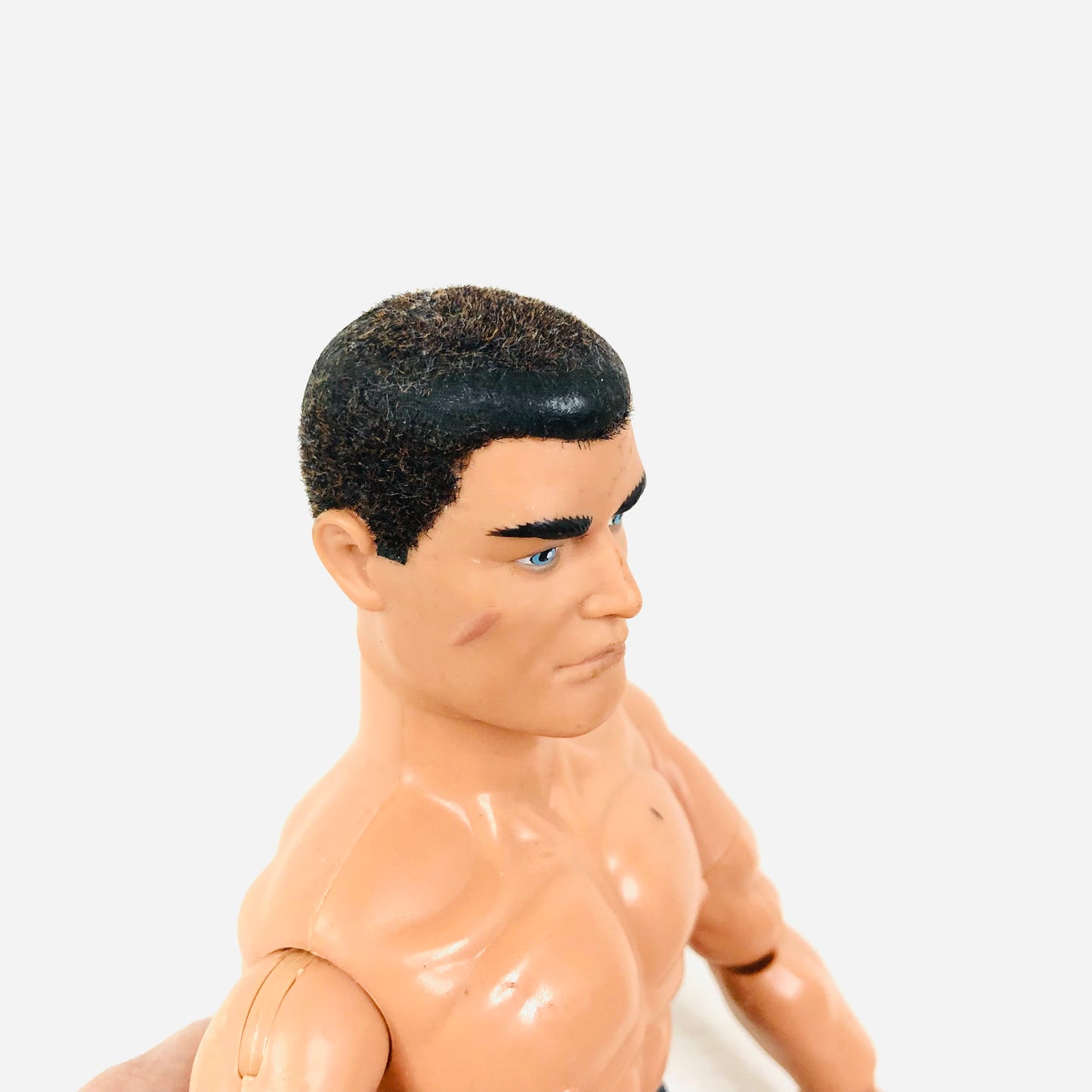 Vintage 1996 Action Man Figure - Hasbro - Teal Trunks & Bicep Tattoo - Retro 12"
