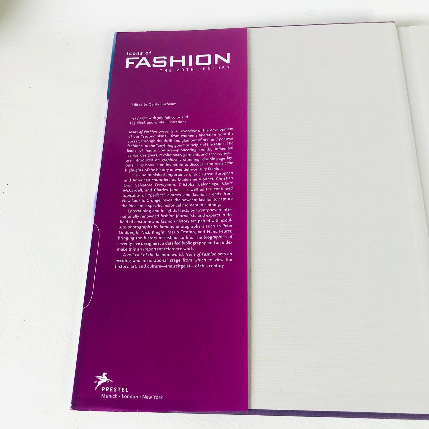 Icons of Fashion: The Twentieth Century Gerda Buxbaum (1999, Hardcover) Prestel